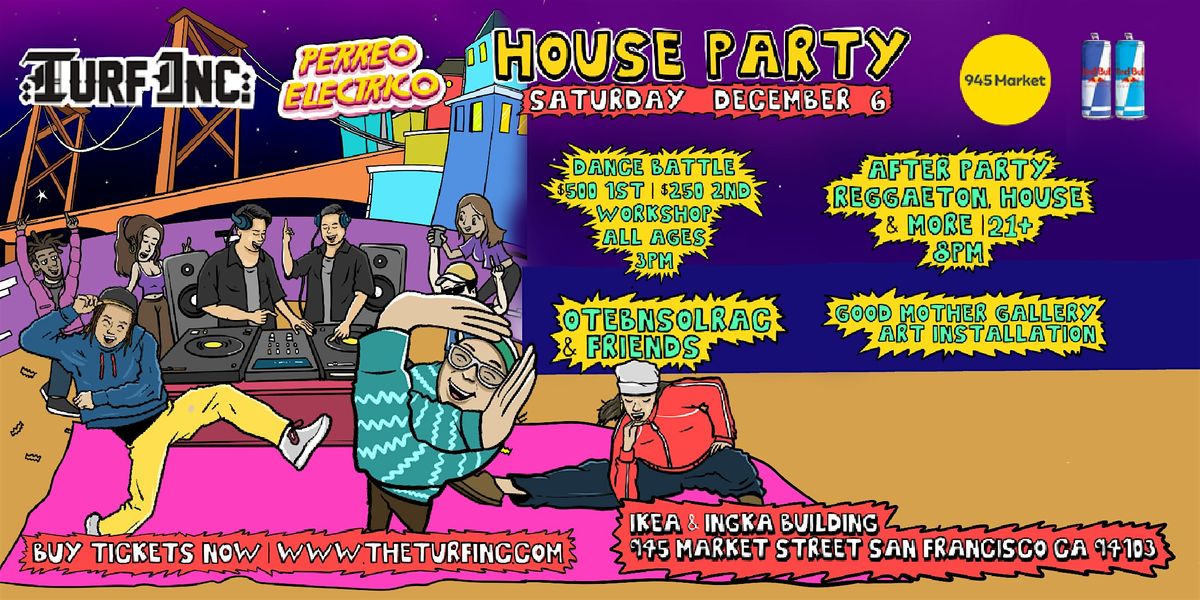 TURFinc X Perreo Electrico: Dance Battle + House Party at IKEA