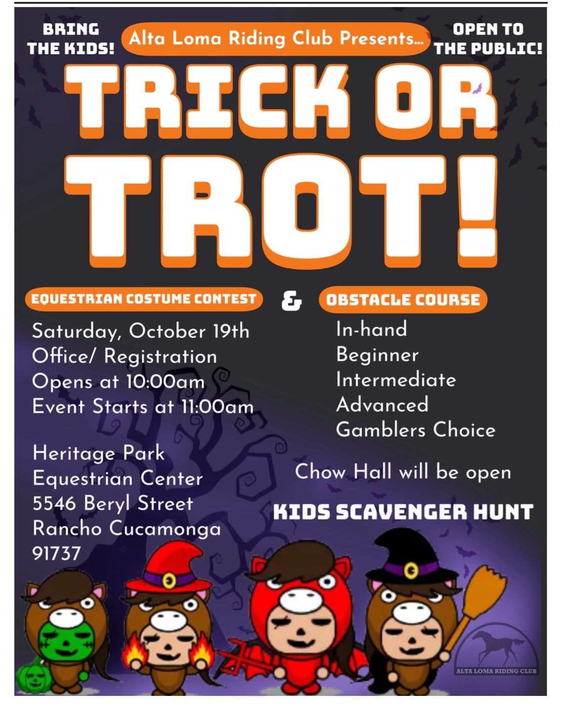 Trick or Trot!