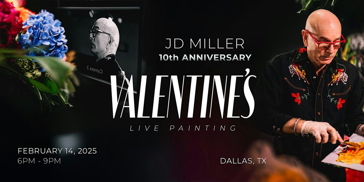 JD Miller Valentine's Day Live Painting 2025