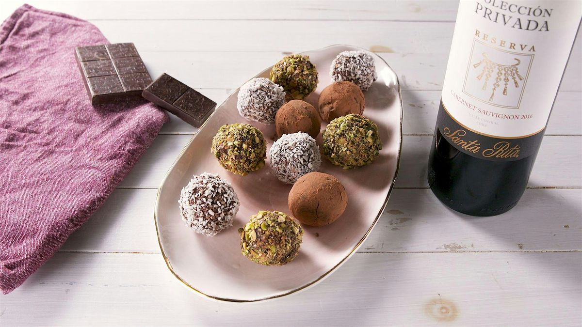 \u201cCooking with class\u201d- Chocolate Truffle Making & Wine Tasting