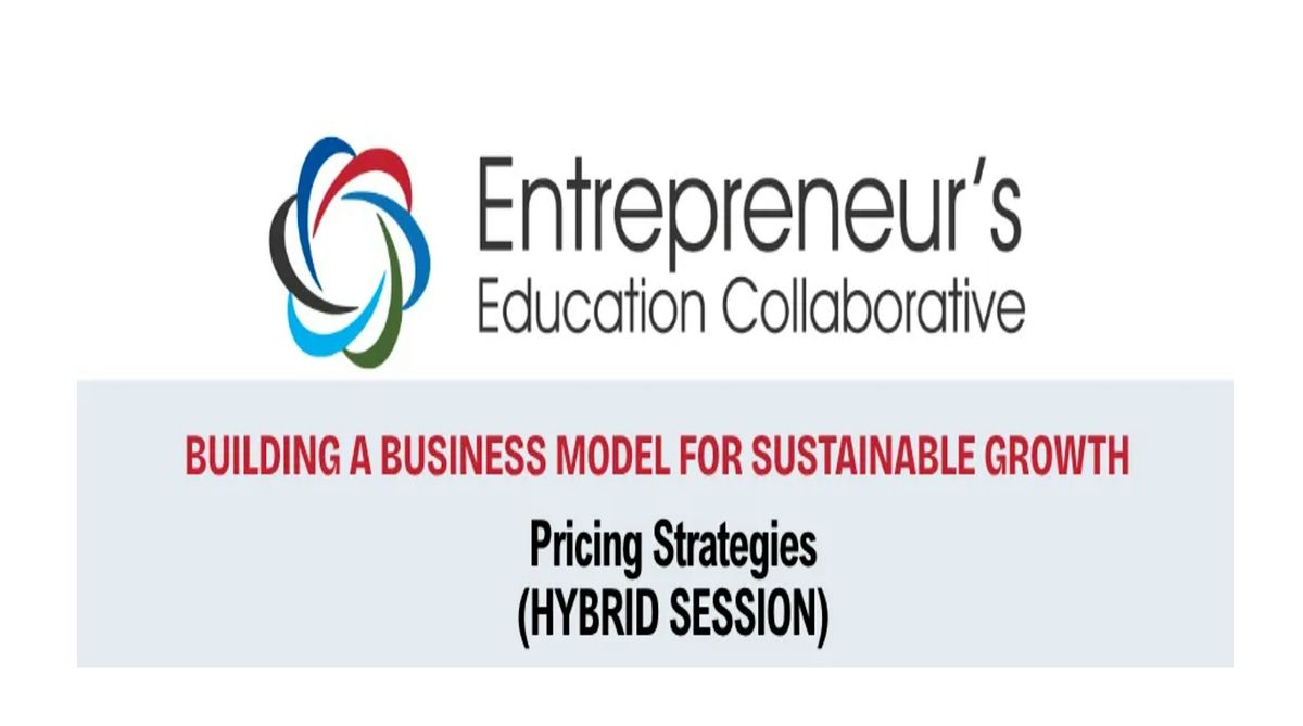 IN-PERSON EEC: Pricing Strategies