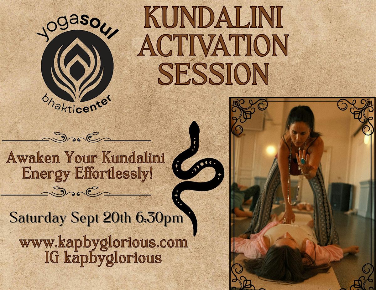 Kundalini Activation Session Nashville KAP!