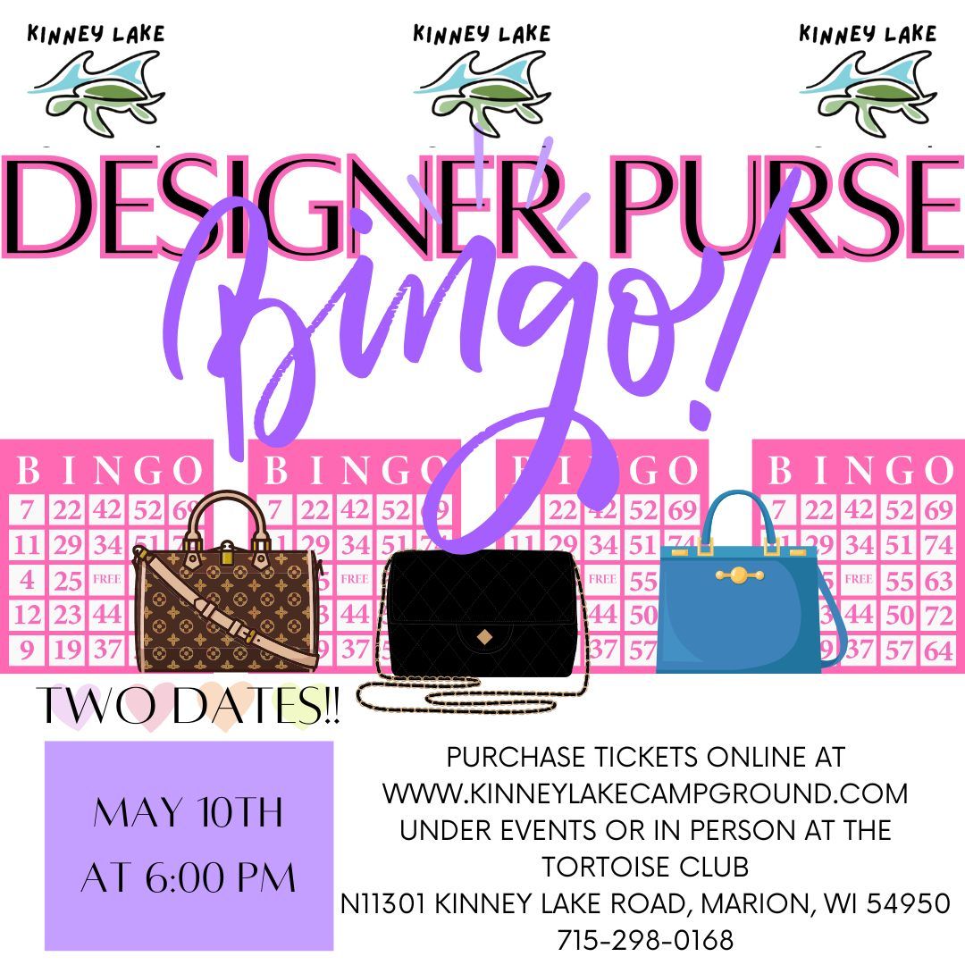 Mother's Day Purse Bingo at Kinney Lake Campground