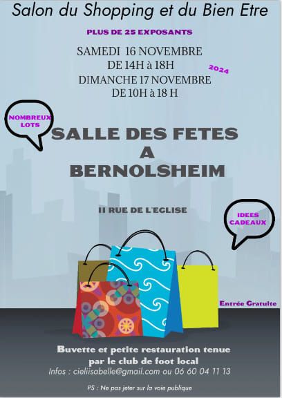 SALON DU SHOPPING ET DU BIEN ETRE