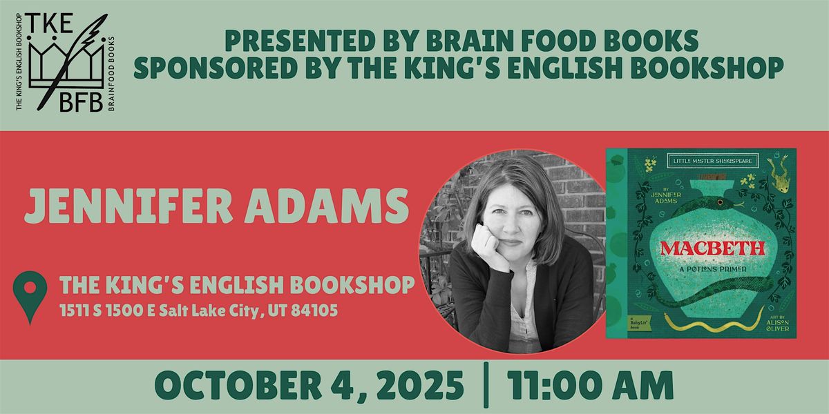 Jennifer Adams | Macbeth: A Babylit Potions Primer