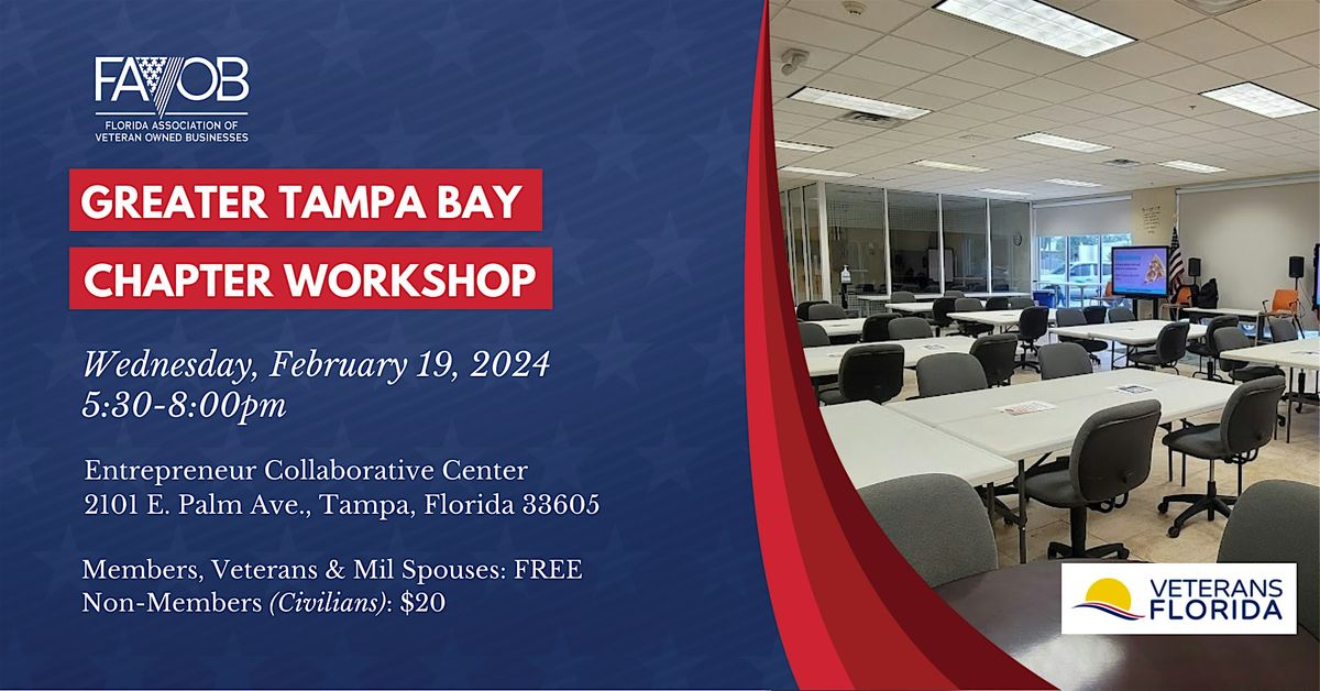 FAVOB Greater Tampa Bay Chapter Workshop