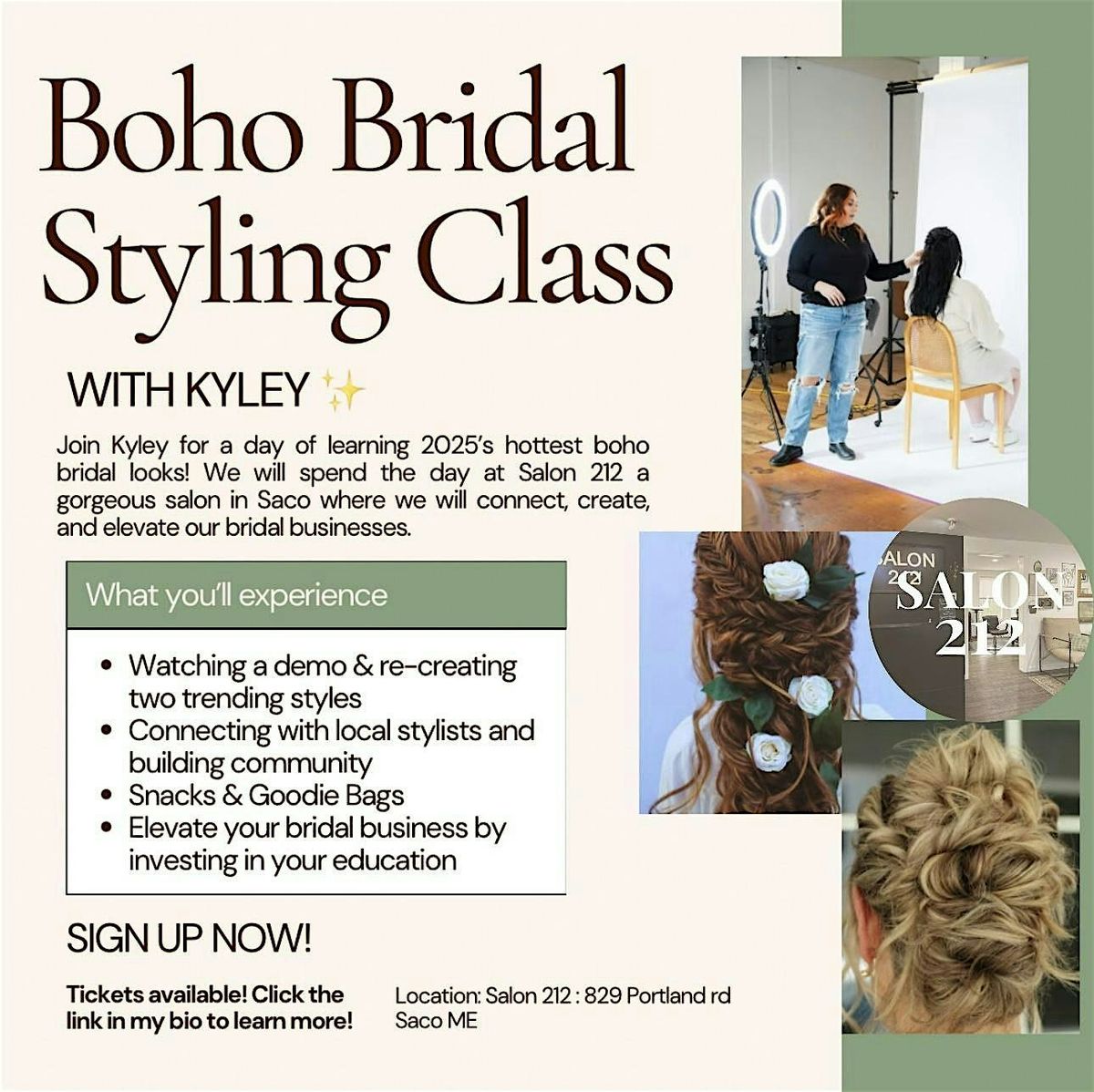 Boho Bridal Styling Class