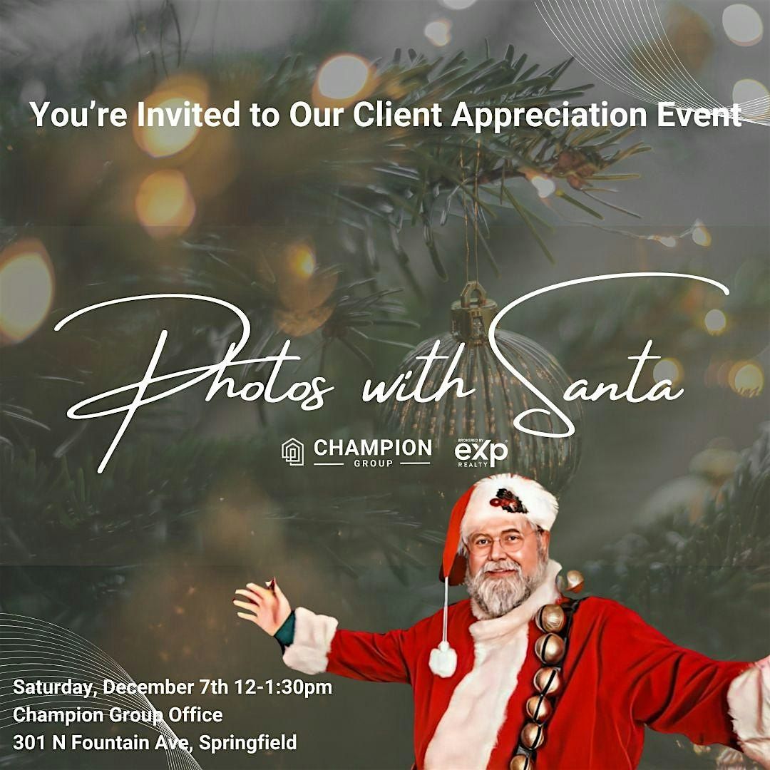 Champion Group | eXp Client Appreciation - Photos with Santa