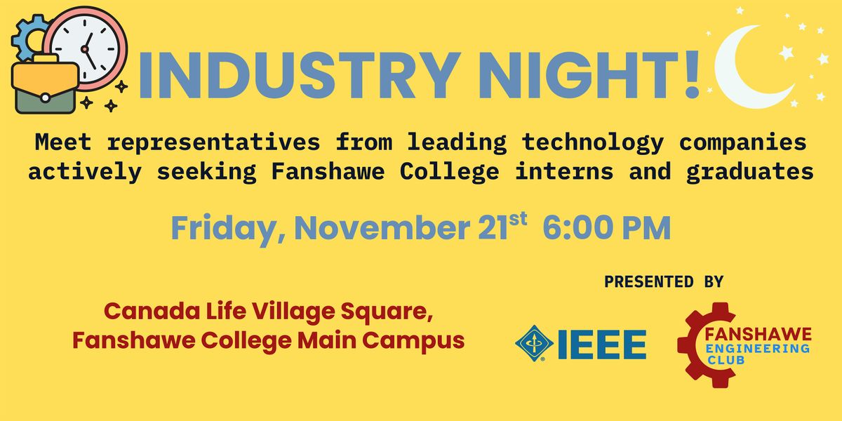 Industry Night!