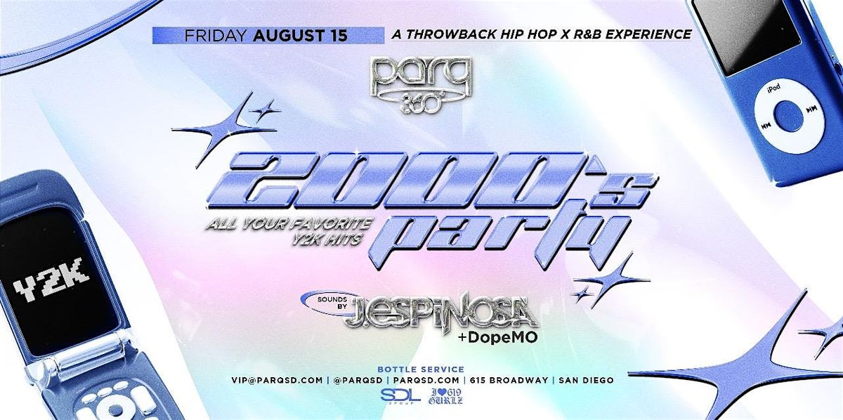 2000's Party Throwback Hip Hop x R&B Experience
