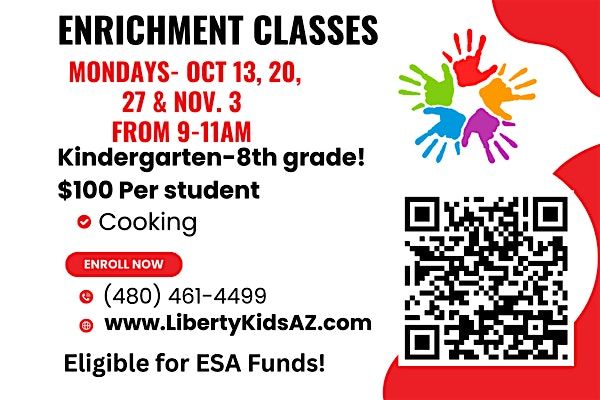 Cooking Enrichment Camp