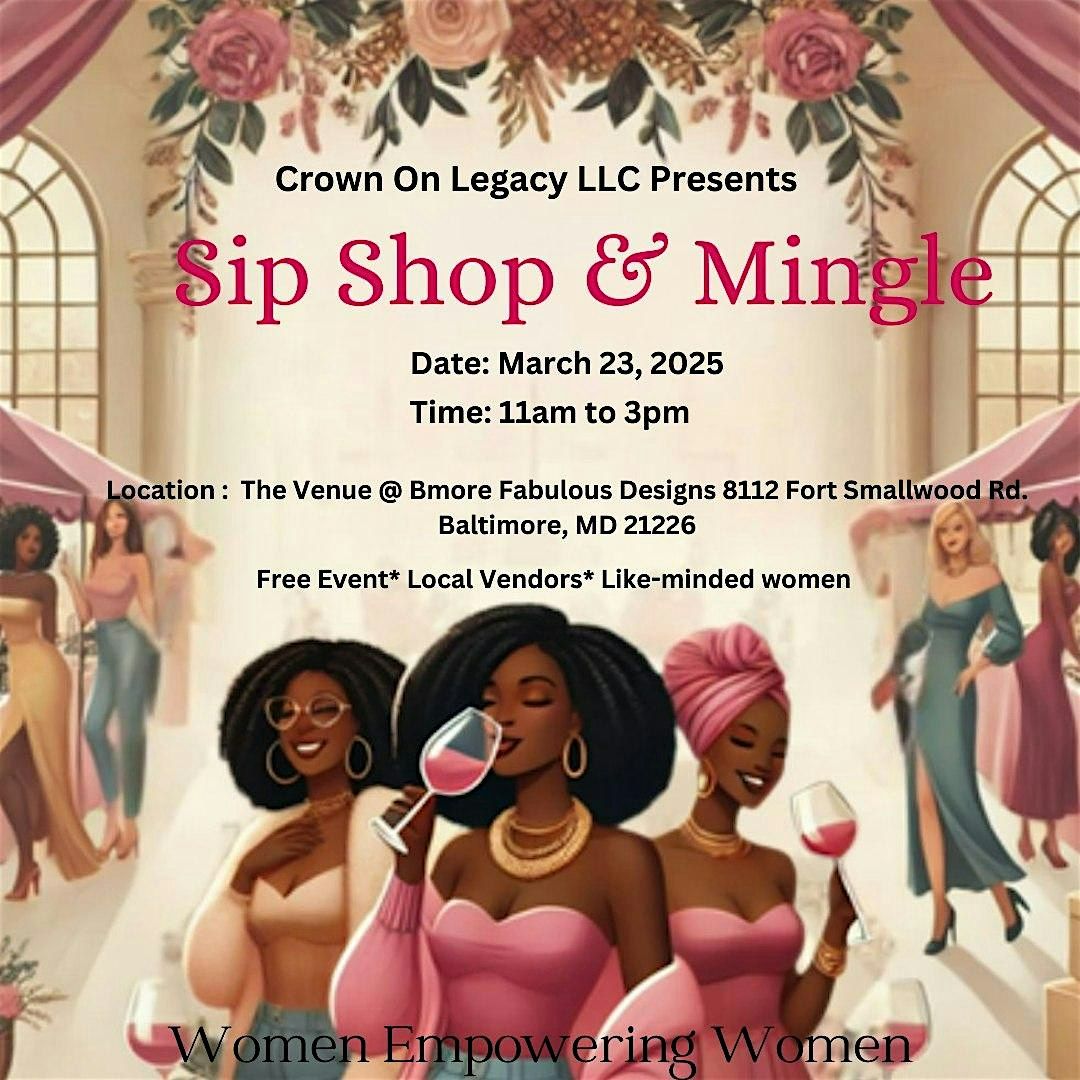 Sip Shop & Mingle