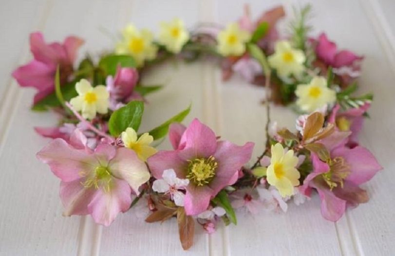 Flower Crowns for Beltane Make-and-Take