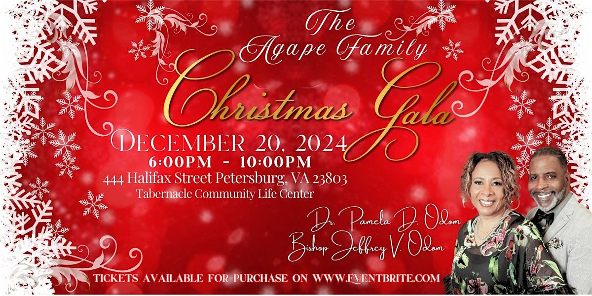 The Agape Family Christmas Gala