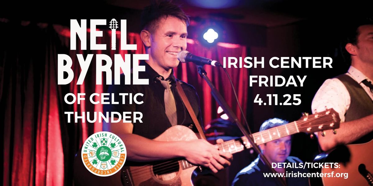 A Concert with Neil Byrne of Celtic Thunder