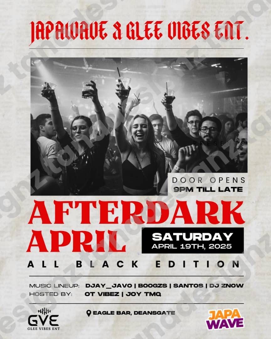 AFTERDARK APRIL - ALL BLACK EDITION