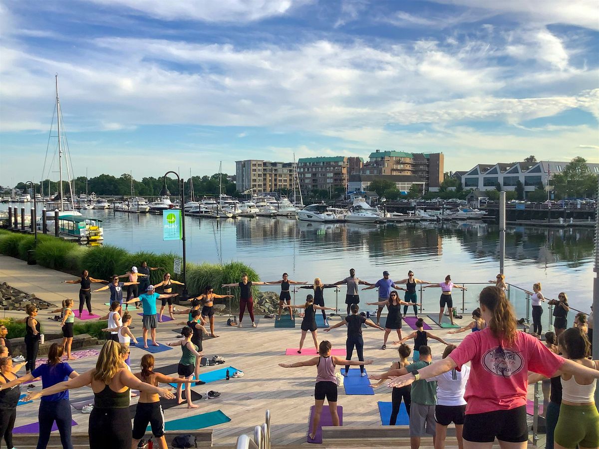 Pilates Mat Class on the Boardwalk