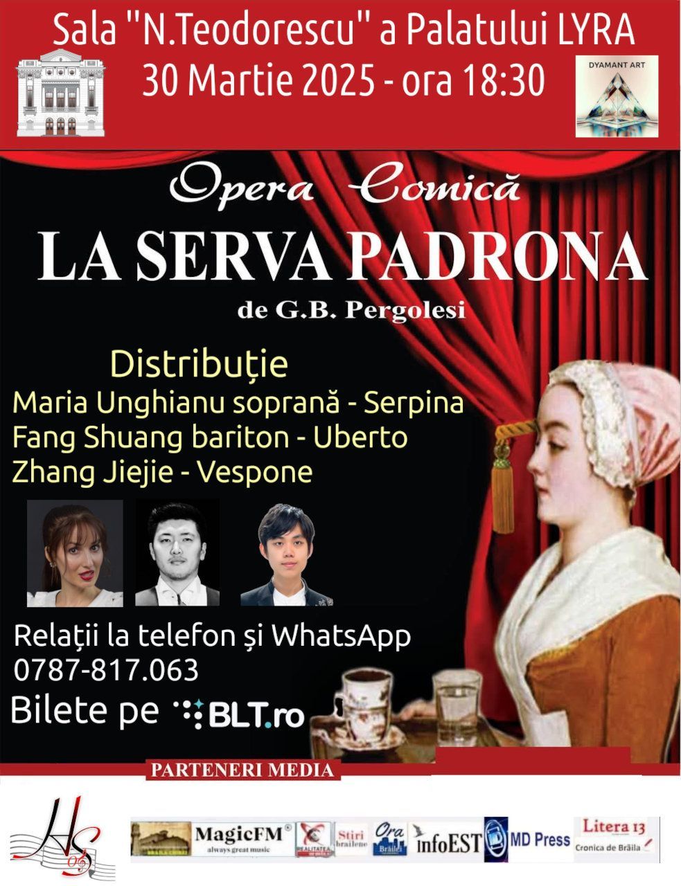 La Serva Padrona-Premiera@Braila