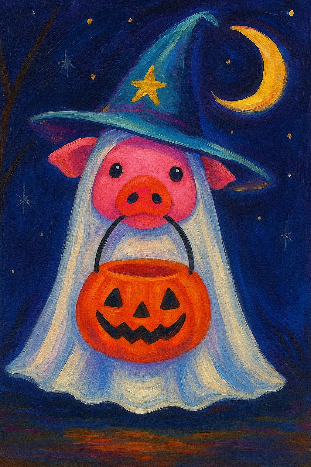 When Pigs Fly Paint Party Night