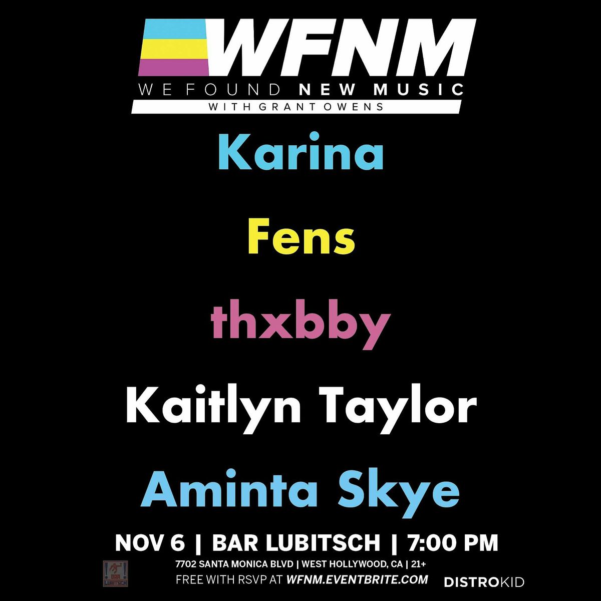 Karina, Fens, thxbby, Kaitlyn Taylor, Aminta Skye