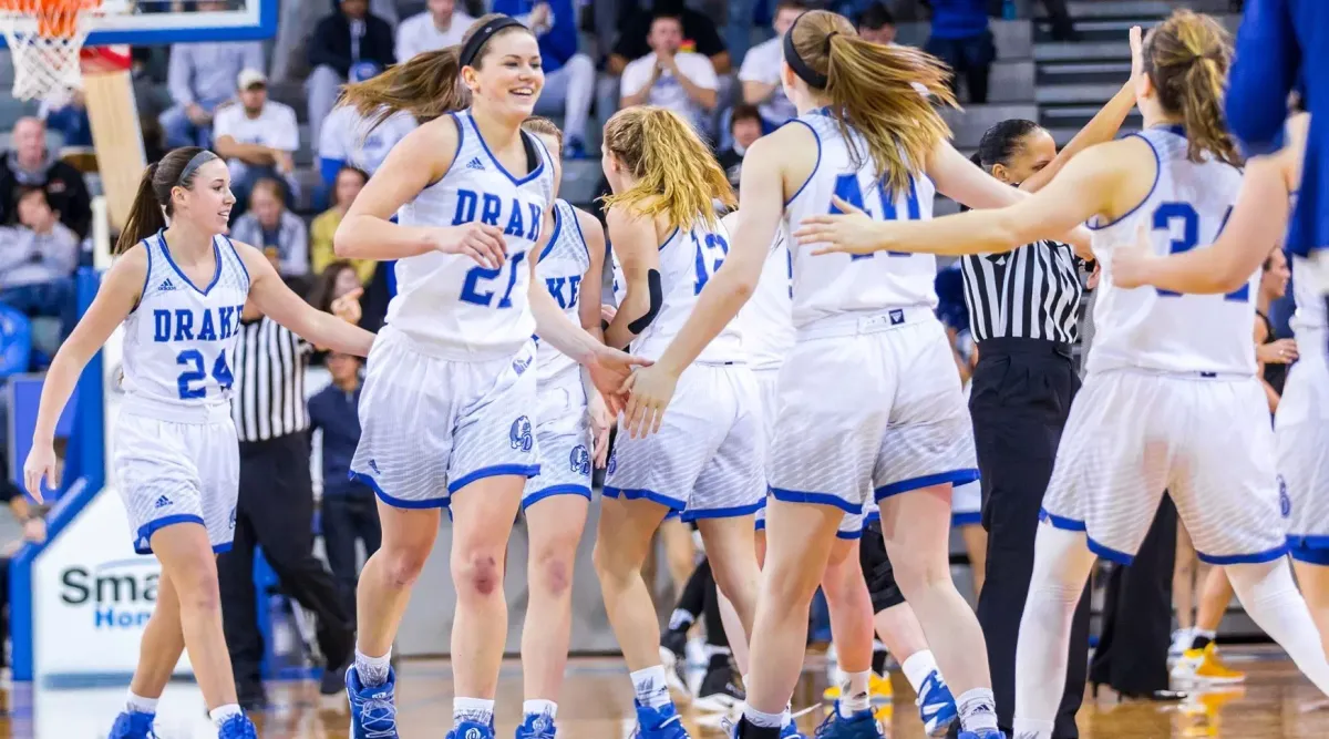 Drake Bulldogs at Evansville Purple Aces Womens Basketball