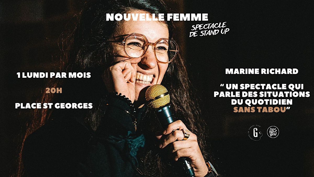 Marine Richard - spectacle de stand up chez M. Georges - Toulouse
