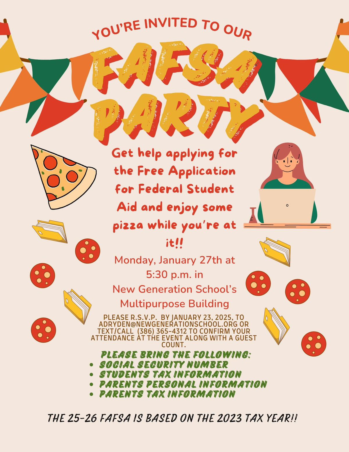 FAFSA Night (Class of 2025 Only)