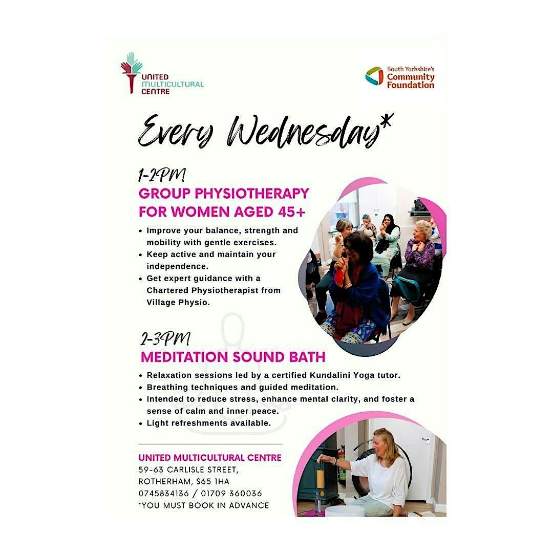 Free Group Physiotherapy for Women Aged 45+ | UMCC & Village Physio