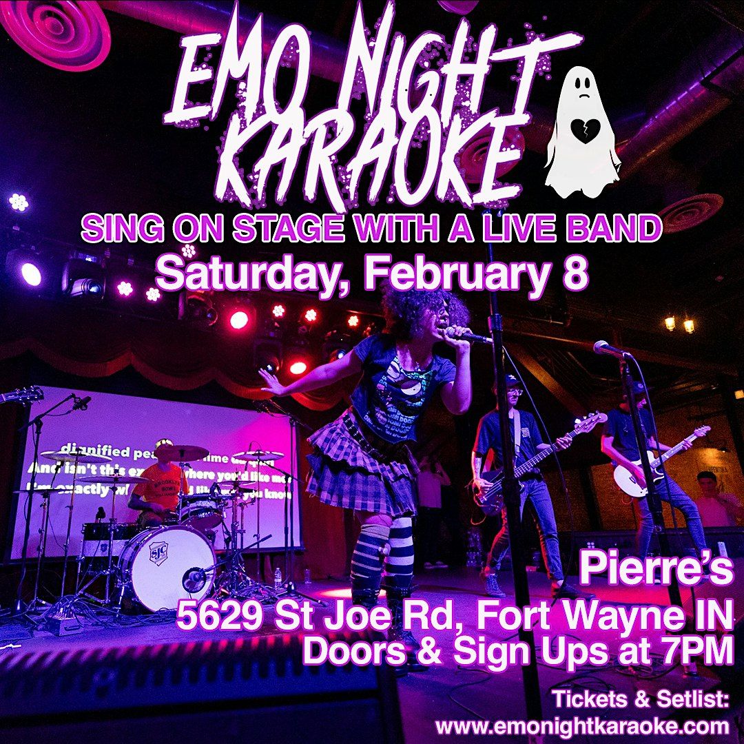 Emo Night Karaoke 2\/8 @ Piere's in Fort Wayne