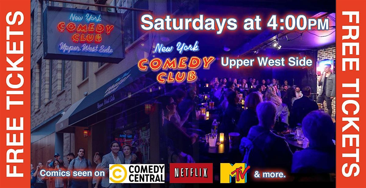 Free  Comedy Show Tickets!  Standup Comedy at New York Comedy Club - UWS