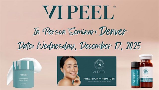 VI Peel | In-Person Seminar