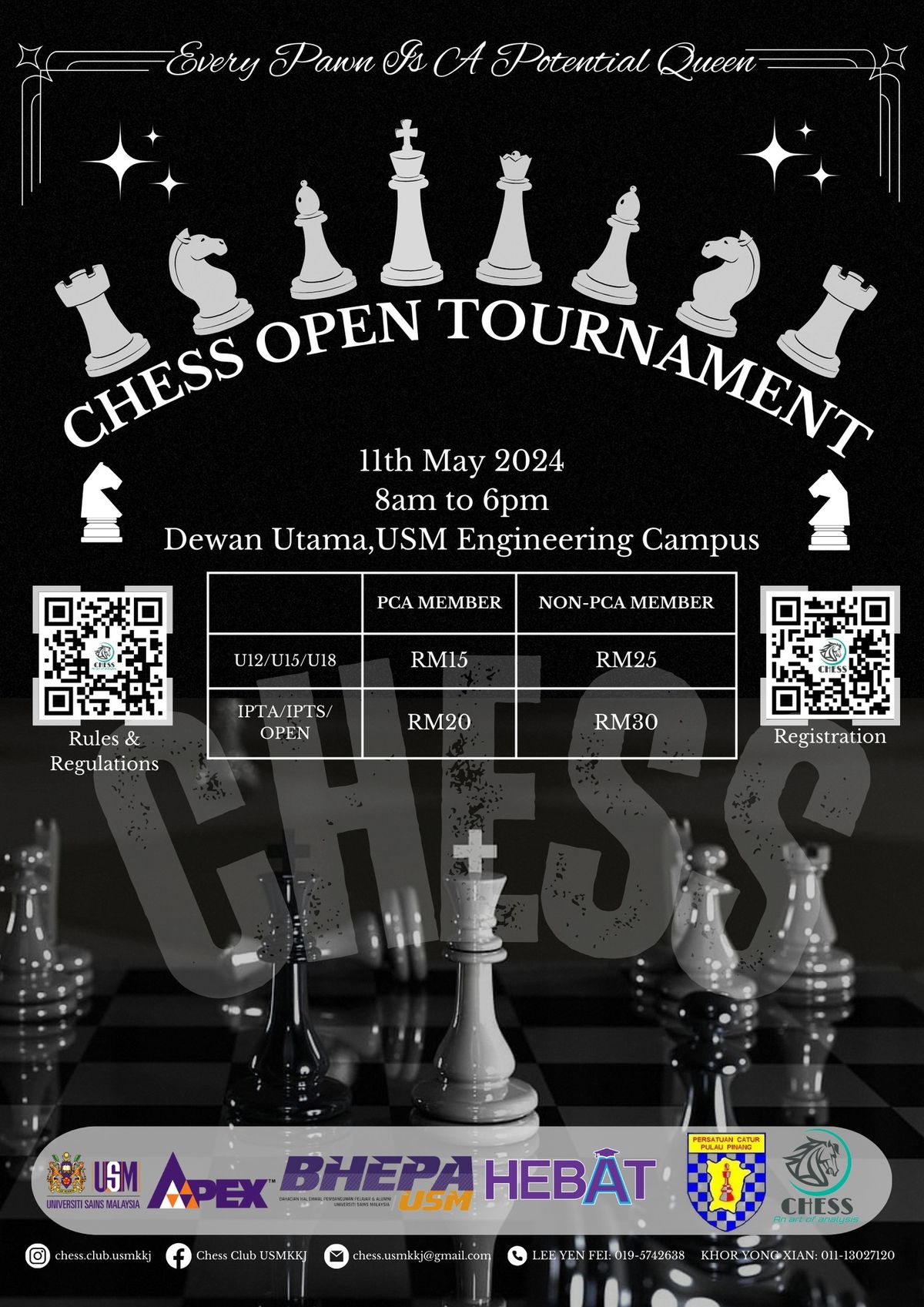 CHESS OPEN TOURNAMENT 2024