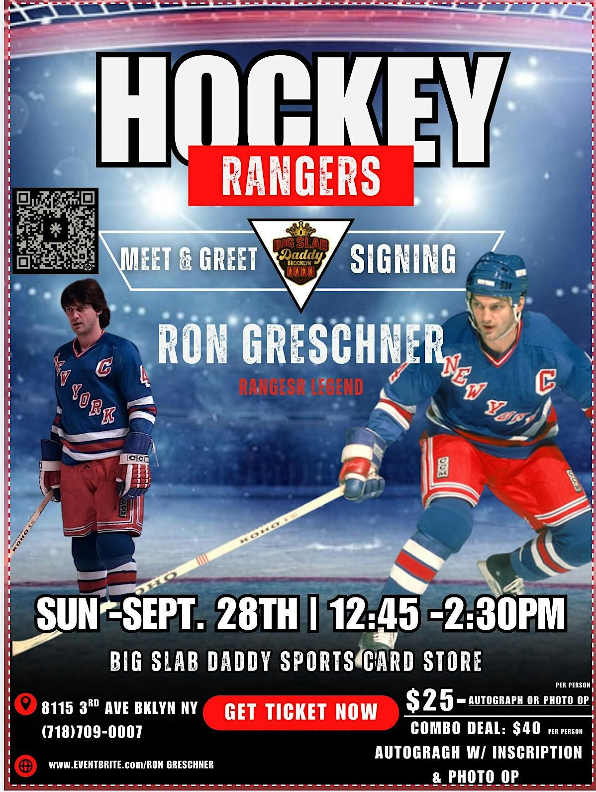 RON GRESCHNER MEET & GREET SIGNING