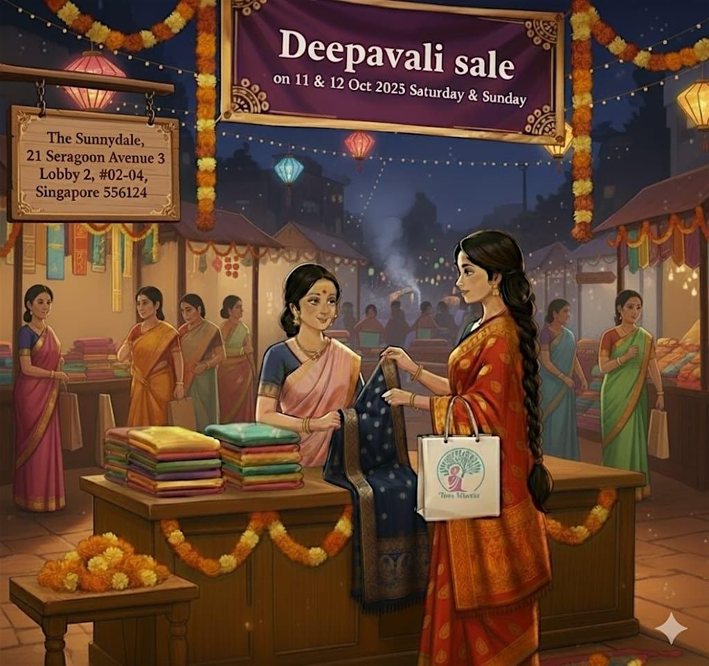 Taru Weaves Deepavali Sale 11th and 12th October 2025 Saturday & Sunday