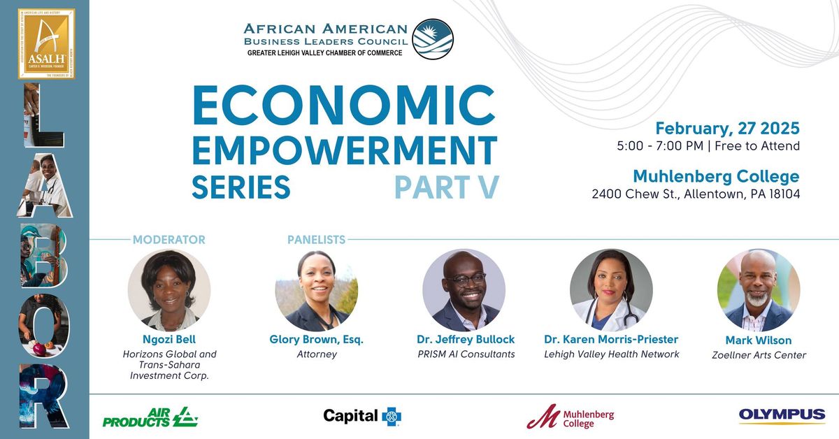 Economic Empowerment Series Part V presented by the African American Business Leaders Council