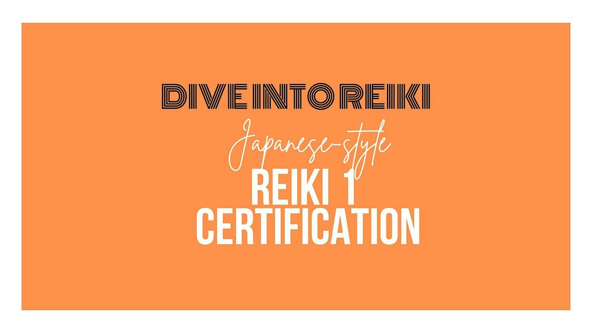 Reiki 1 Certification