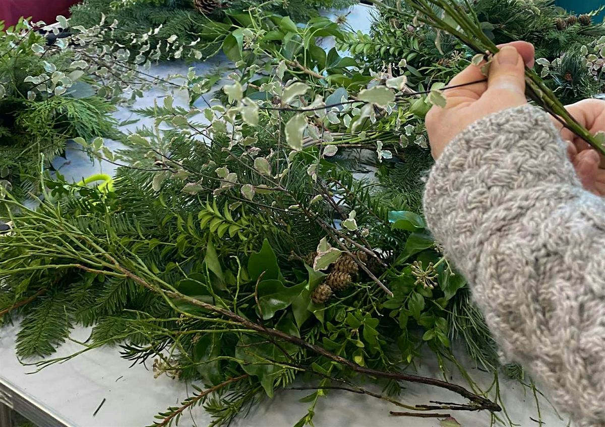 Sustainable Christmas Wreath Making