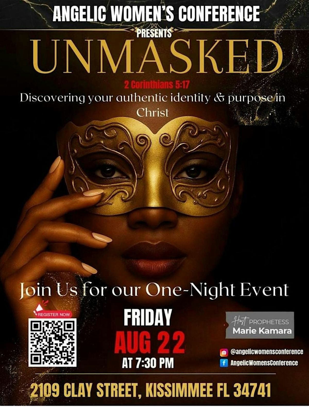 One Night  Women's Conference "Unmasked"
