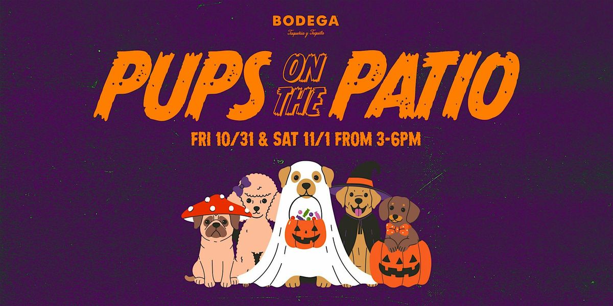 Pups on The Patio with Anti-Cruelty Society