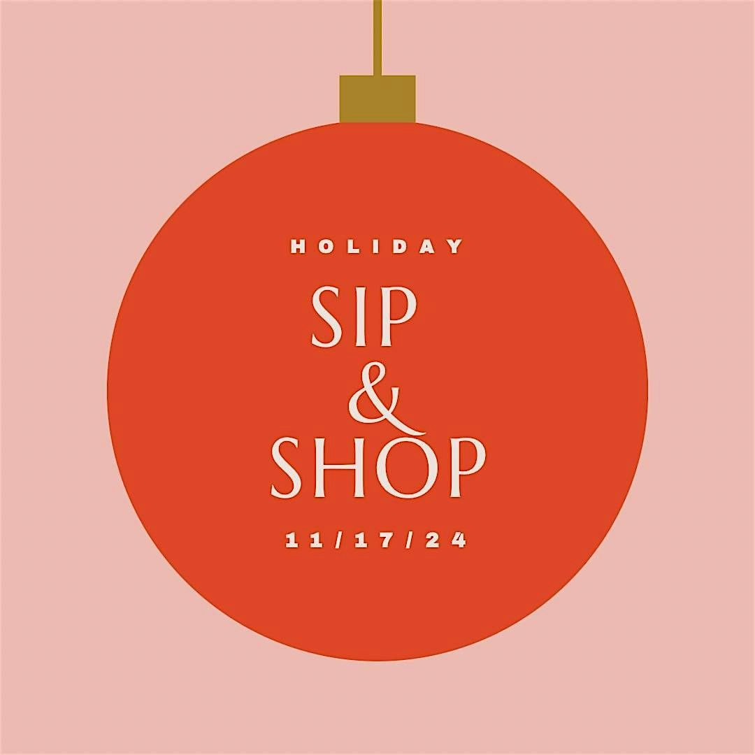 Holiday Sip & Shop