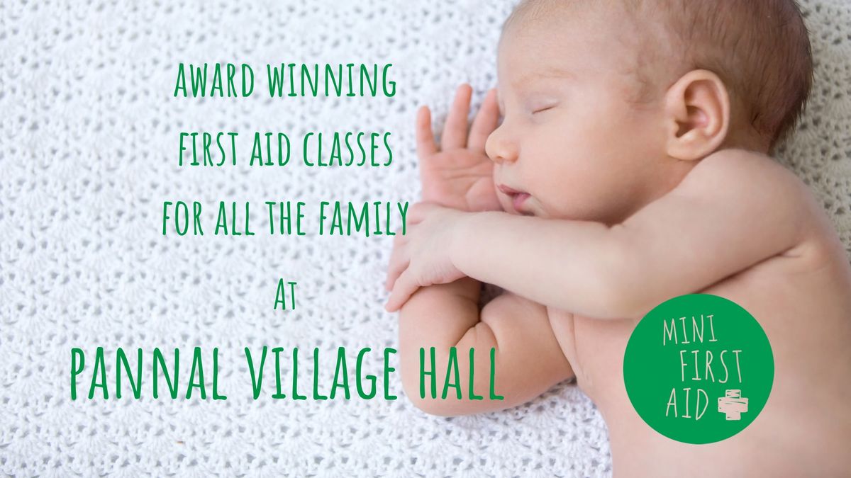 2-hour Baby & Child First Aid Class