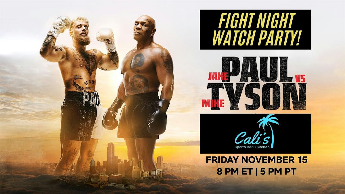 Paul Vs Tyson Watch Party