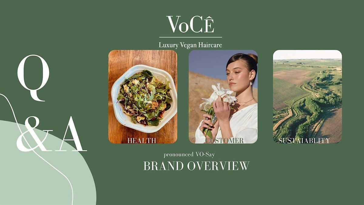 VoC\u00ca Haircare BRAND OVERVIEW