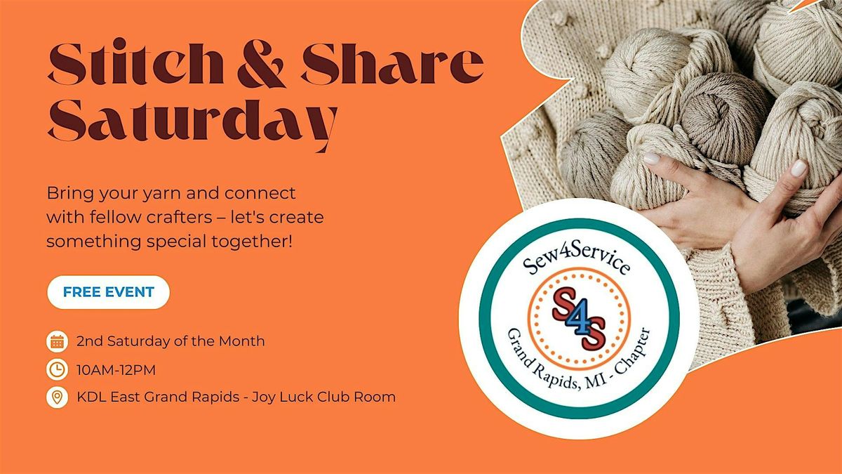 Stitch & Share Saturday