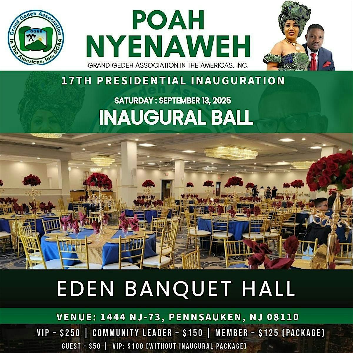 GGAA 17th Presidential Inauguration