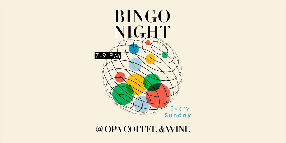 Bingo Night!!