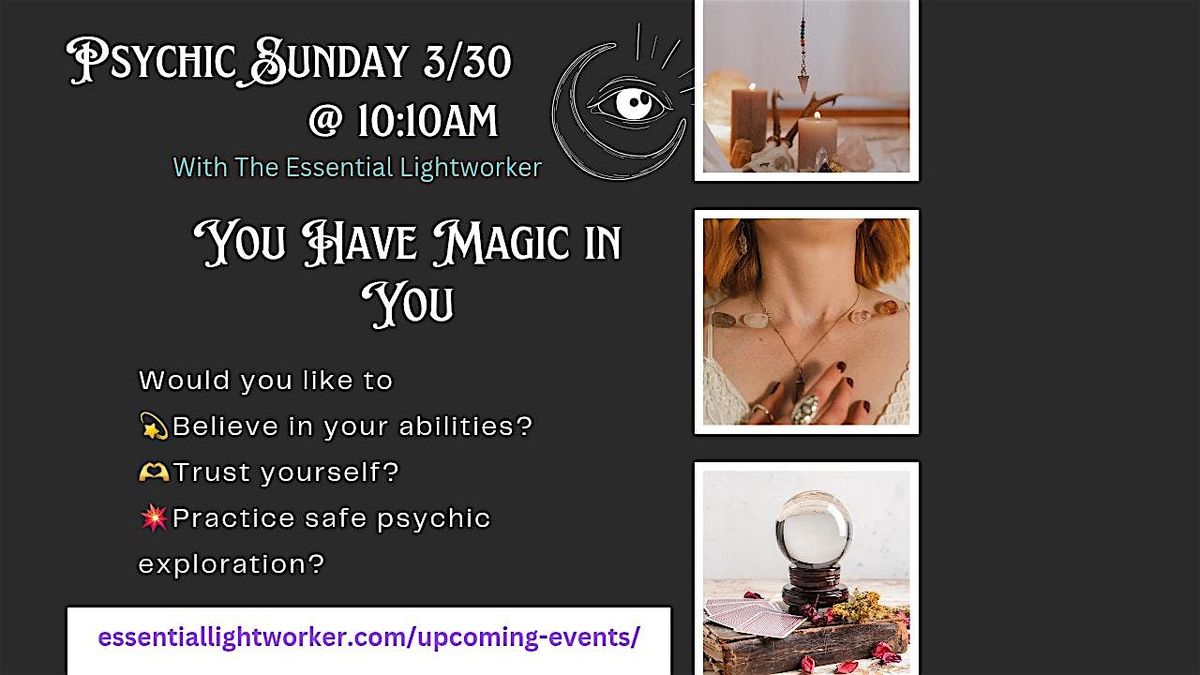 Psychic Sunday & Oracle Readings