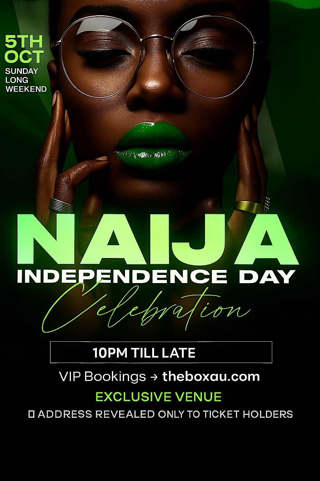 NAIJA DAY SUNDAY LONG WEEKEND
