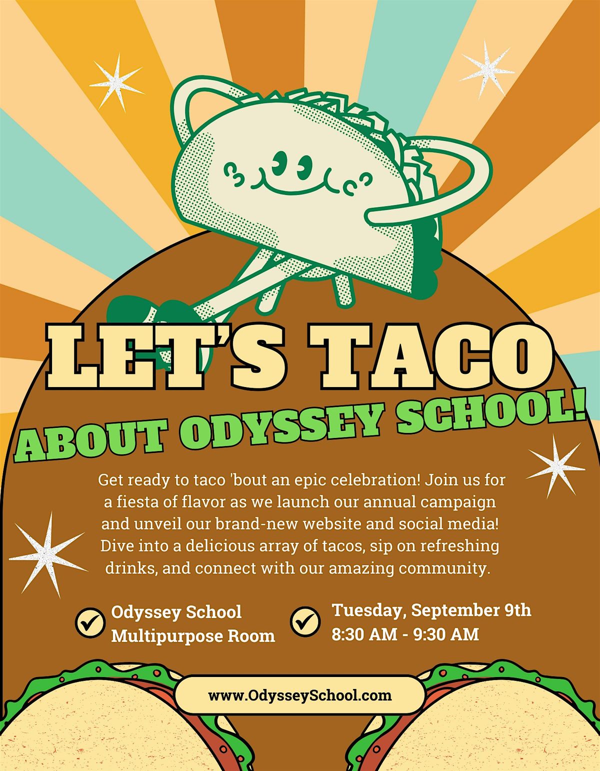 Taco Bout Odyssey - Annual Campaign Launch