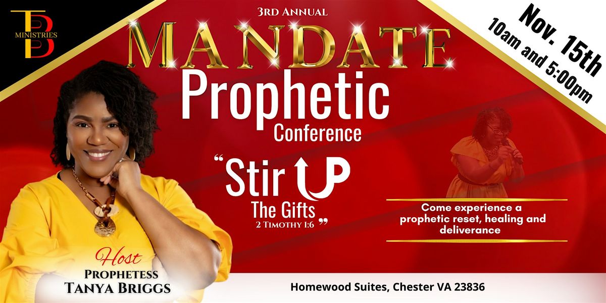 MANDATE PROPHETIC CONFERENCE 2025